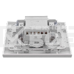 Выключатель 2-клавишный СП с индикатором,10А, белый EKF Basic Минск, фото9