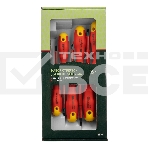 Набор отверток Сибртех диэлектрических до 1000в тестер crv двухкомпонентные рукоятки (7 шт.), фото5