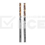Сверло спиральное по металлу 3 x 61мм, Р6М5, Golden Tip, многогранная заточка, 2шт. Denzel, фото2