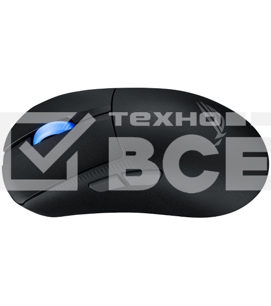 Мышь беспроводная/проводная ASUS ROG Keris II ACE черный, 42000 dpi, радиоканал, Bluetooth, USB, кнопки - 6
