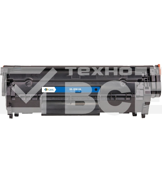 Картридж лазерный G&G GG-Q2612A черный (2000стр.) для HP LJ 1010/1012/1015/1018/1020/1020Plus/1022/3015/3020
