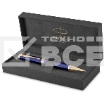 Ручка шариковая Parker Ingenuity Core K570 (2182012) Blue GT M черн. черн. подар.кор., фото 1