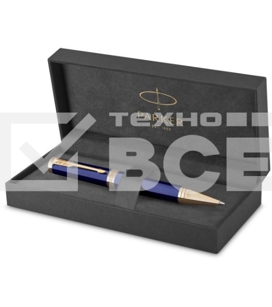 Ручка шариковая Parker Ingenuity Core K570 (2182012) Blue GT M черн. черн. подар.кор.