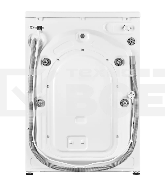 Стиральная машина MONSHER MWM 595 Blanc, High-Tech, загрузка 12 кг, 15 программ, 1400 об/мин. кнопочное/механическое управление, инверторный двигатель, отложенный старт, самодиагностика, блокировка от детей, энергоэффективность А+++, цвет белый
