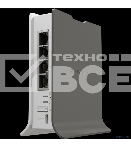 Маршрутизатор + LTE6 модем MikroTik hAP ax lite LTE6 L41G-2axD&FG621-EA 4* 1Gbit RJ45, Micro sim slot