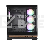 Компьютерный корпус ZALMAN P40 NAMU, ATX, черный, WINDOW, WOODEN ELEMENTS, 2xCombo(2.5” or 3.5”), 1xUSB TYPE-C, 2xUSB 3.0, SIDE 3x120мм ARGb, REAR 1x120мм ARGb, фото8