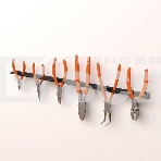 Держатель Rexant для ручного инструмента с гладкими ручками, настенный, черный, фото 1