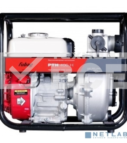 Высоконапорная мотопомпа FUBAG PTH 400 H (Honda)838244