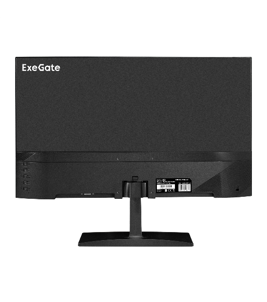Монитор 23.8' 100 Гц ExeGate ProSmart EH2400 (IPS LED Grade A+, FHD, 1920x1080@100Hz, 16:9, 250cd/m2, 1500:1, 178°/178°, 3-5ms, D-Sub, HDMI, FreeSync, Flicker-free, Low Blue Light, HDMI cable 1.5m, VESA, регулировка наклона (tilt), black)