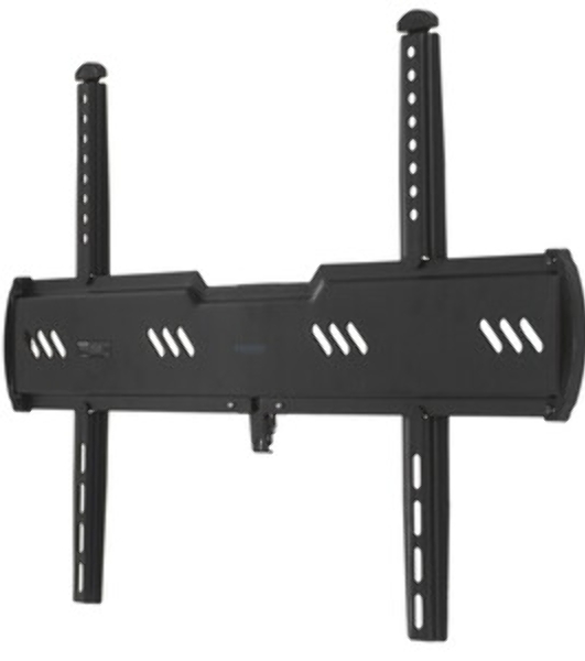 Кронштейн для телевизора Kromax Ultra Slim-100, 32'-90', макс. 55кг, настенный, фиксированный черный
