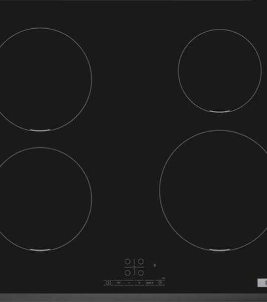 Индукционная варочная поверхность Bosch PIE631BB5E, 4 конфорки, стеклокерамика, 7400 Вт