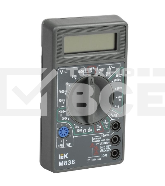 Мультиметр IEK Universal M838цифровой