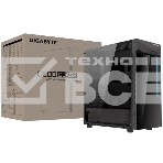 Компьютерный корпус GIGABYTE C200 GLASS MidiTower без Б/П ATX MicroATX MiniITX Цвет черный GB-C200G, фото2