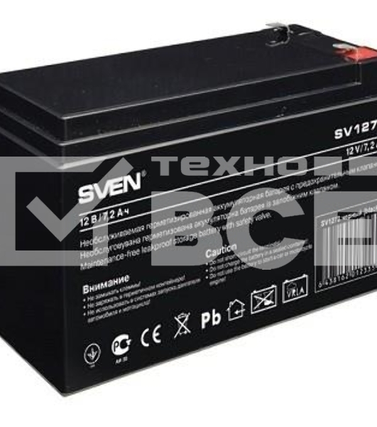 Батарея Sven SV1272 (12V 7.2Ah)