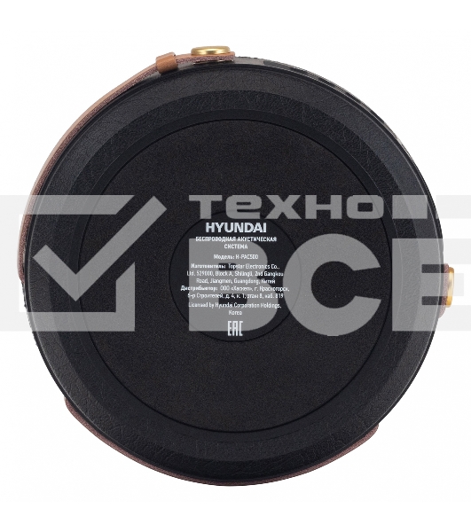Колонка портатитвная Hyundai H-PAC520 синий 8W 1.0 BT/3.5Jack 10м 2200mAh