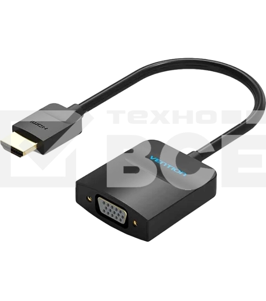 Мультимедиа конвертер Vention HDMI > VGA + аудио