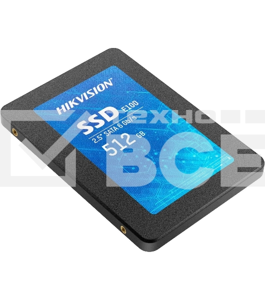 Накопитель SSD Hikvision E100, 512Gb, 2.5