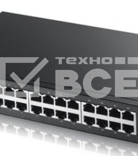 Коммутатор Smart L2 Zyxel GS1900-24, rack 19