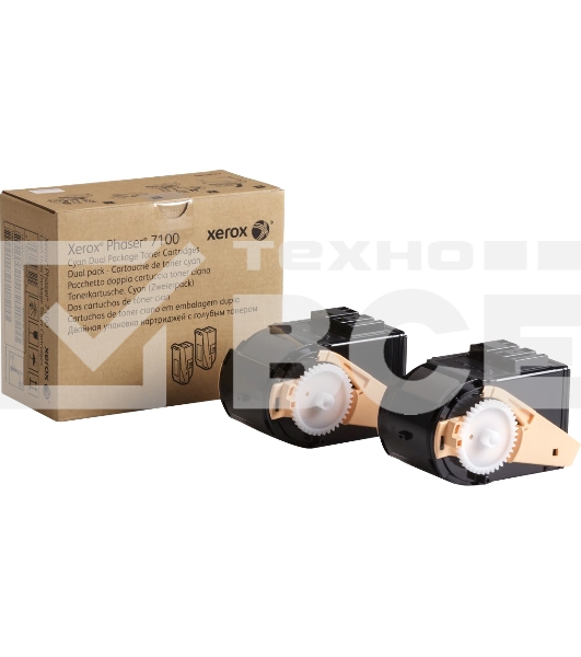 Картридж лазерный Xerox 106R02609 голубой для Xerox Ph 7100 (9000 стр)(Channels)