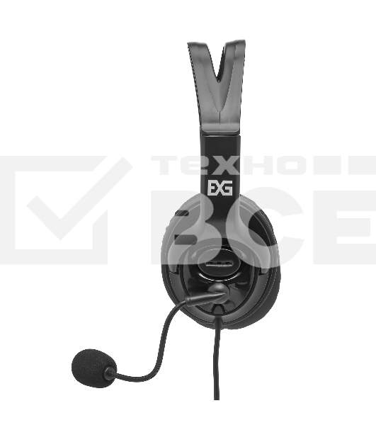 Полноразмерные наушники с микрофоном (гарнитура) ExeGate 960 USB STEREO