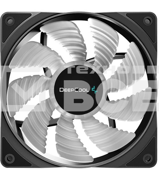 Вентилятор для корпуса DEEPCOOL RF120 FS черный, 120 мм, 1500 об/мин, 27 дБ, 4 pin