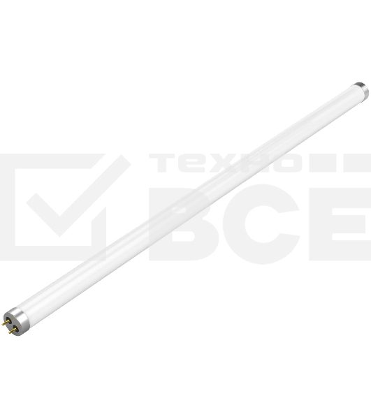 Светодиодная лампа GAUSS 93020 LED Elementary T8 Glass 600mm G13 10W 780lm 4000K 1/30 0