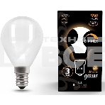 Лампа светодиодная Gauss Filament 105201109-D 9Вт цок.:E14 шар 220B 3000K св.свеч.белый теп. (упак.:10шт), фото2