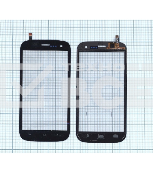 Сенсорное стекло (тачскрин) для Micromax A117 Canvas Magnus черное