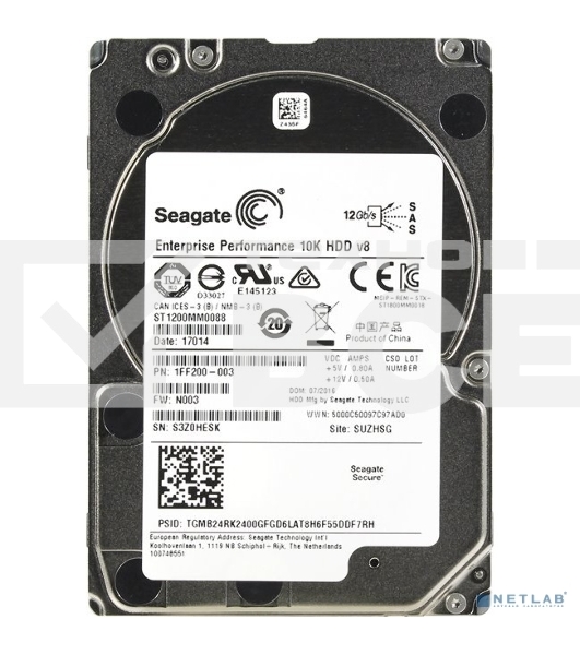 Жесткий диск SEAGATE Enterprise SAS2.5
