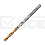 Сверло спиральное по металлу 3 x 61мм, Р6М5, Golden Tip, многогранная заточка, 2шт. Denzel, фото3