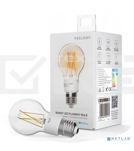 Умная Лампочка Yeelight LED Filament Light
