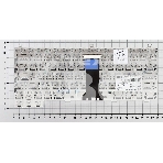 Клавиатура для ноутбука Dell XPS M1210 серебристая, фото 1