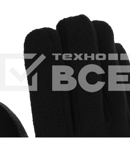 Перчатки универсальные, двойные, ПВХ нанесение, размер 8 Denzel