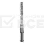 Бур по бетону, цельная крестовая пластина, 8x115 мм, SDS PLUSDenzel, фото5