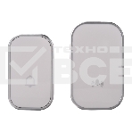 Беспроводной дверной звонок кинетический NoBattCall 38 мелодий 150м IP68 белый REXANT, фото 1