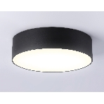 Потолочный светодиодный светильник Ambrella light FV5517 BK черный LED 18W 3000K D160*58 (Без ПДУ), фото5