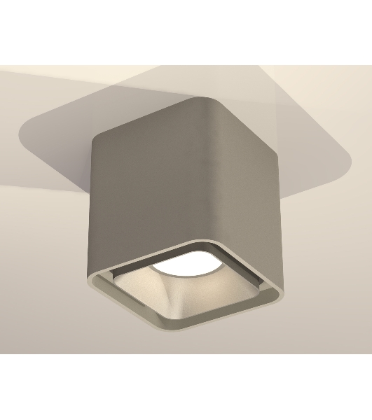 Светильник Ambrella Light XS7842003 SGR/SSL серый песок/серебро песок MR16 GU5.3 (C7842, N7703)