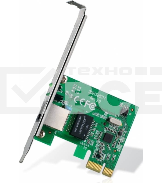 Сетевая карта TP-Link TG-3468 SOHO 32bit Gigabit PCIe, Realtek RTL8168B chipset