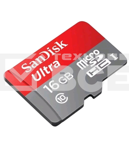 Флеш-накопитель Sandisk Ultra microSDHC 16GB 80MB/s Class 10