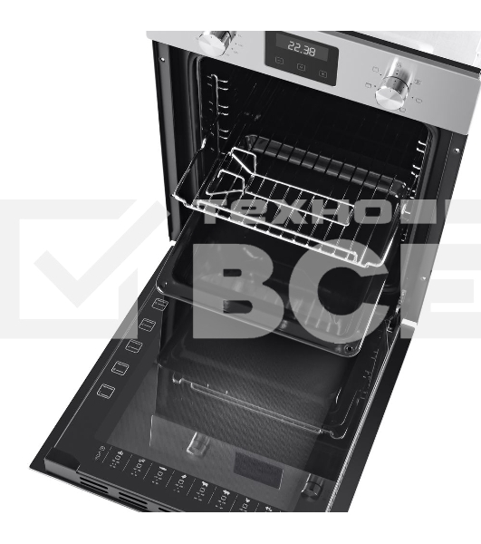 Шкаф духовой электрический Maunfeld EOEM516S, встраиваемый
