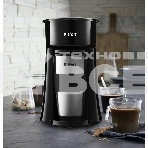 Кофеварка капельная Kitfort KT-729 черный/серебристый, исп. кофе - молотый, 0.35 л, 650 Вт., фото6