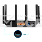 Роутер TP-Link Archer AX73 AX5400 Dual Band Wireless Gigabit Router, 1.5 GHz Tri-Core CPU, 1 GE WAN + 4 GE LAN ports, 1× USB 3.0 Port, support 1024-QAM, OFDMA, MU-MIMO, Airtime Fairness, Beamforming, 160MHz Channel Width, come with HomeShieldTM, support R, фото10