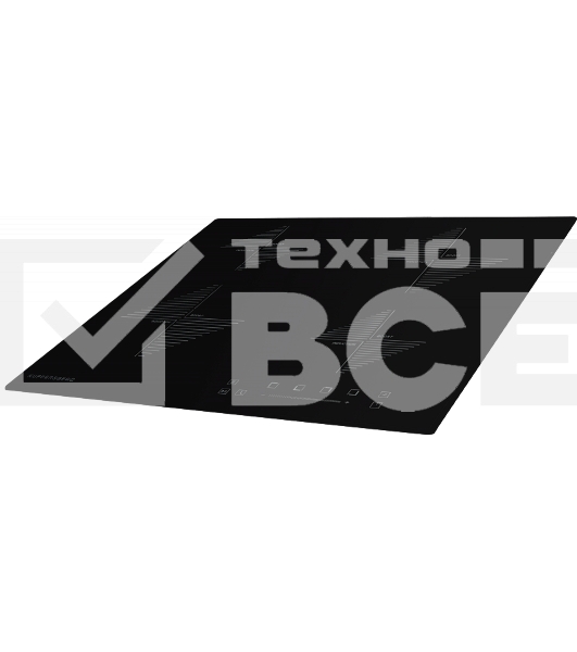 Индукционная варочная поверхность Kuppersberg ICS 604 / ширина 60 см, 2 зоны 1,5 кВт(BOOSTER 2 кВт), 2 зоны 2 кВт(BOOSTER 3 кВт),электронное сенсорное управление + слайдер, 5 цифровых дисплев, 9 уровней мощности,автоматическое отключение,автоматика закипа
