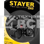 Удлинитель силовой Stayer 55076-50 3x2.5кв.мм 4розет. 50м КГ катушка черный, фото5