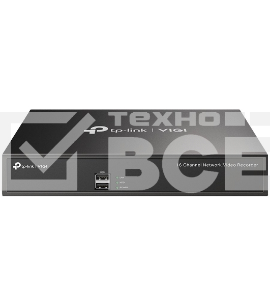 Сетевой видеорегистратор TP-Link VIGI NVR1016H 16 Channel Network Video Recorder