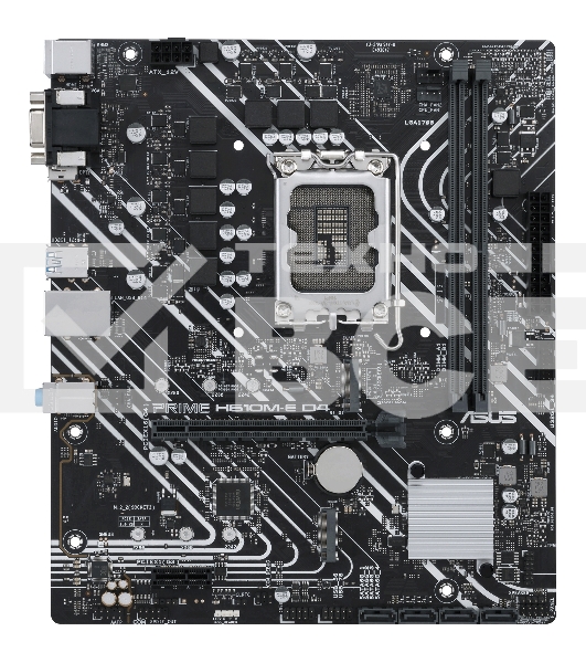 Материнская плата ASUS PRIME H610M-E D4-CSM, LGA 1700, Intel H610, 2xDDR4, 4xSATA, 2xM.2 PCIe 3.0 (x2, x4), 1xPCIe 4.0 x16, 1xPCIe x1, 1xHDMI, 1xDP, 1xVGA, 2xUSB-A 2.0, 2xUSB-A 3.2 Gen 1, 1x 1Gb LAN, 3x3.5 мм, 7.1, mATX