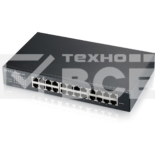 Коммутатор гибридный Smart L2  Zyxel NebulaFlex GS1915-24E, rack 19
