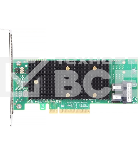 Контроллер MegaRAID 9440-8i SGL (05-50008-02), PCIe 3.1 x8 LP, SAS/SATA/NVMe, RAID 0,1,5,6,10,50,60, 8port(2 * int SFF8643), 3408 IOC