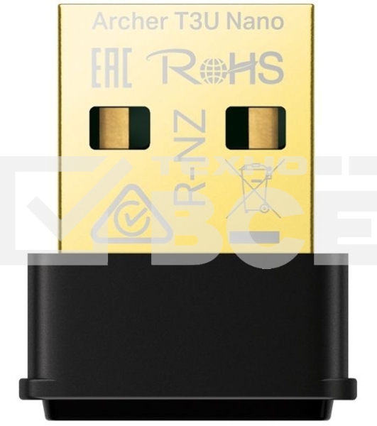Ультракомпактный Wi-Fi USB-адаптер TP-Link Archer T3U Nano AC1300 с поддержкой MU-MIMO