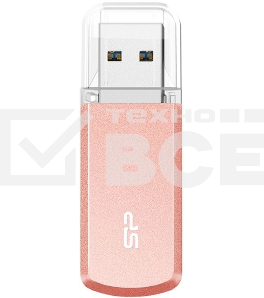Флеш диск 128Gb Silicon Power Helios 202, USB 3.2, Pink